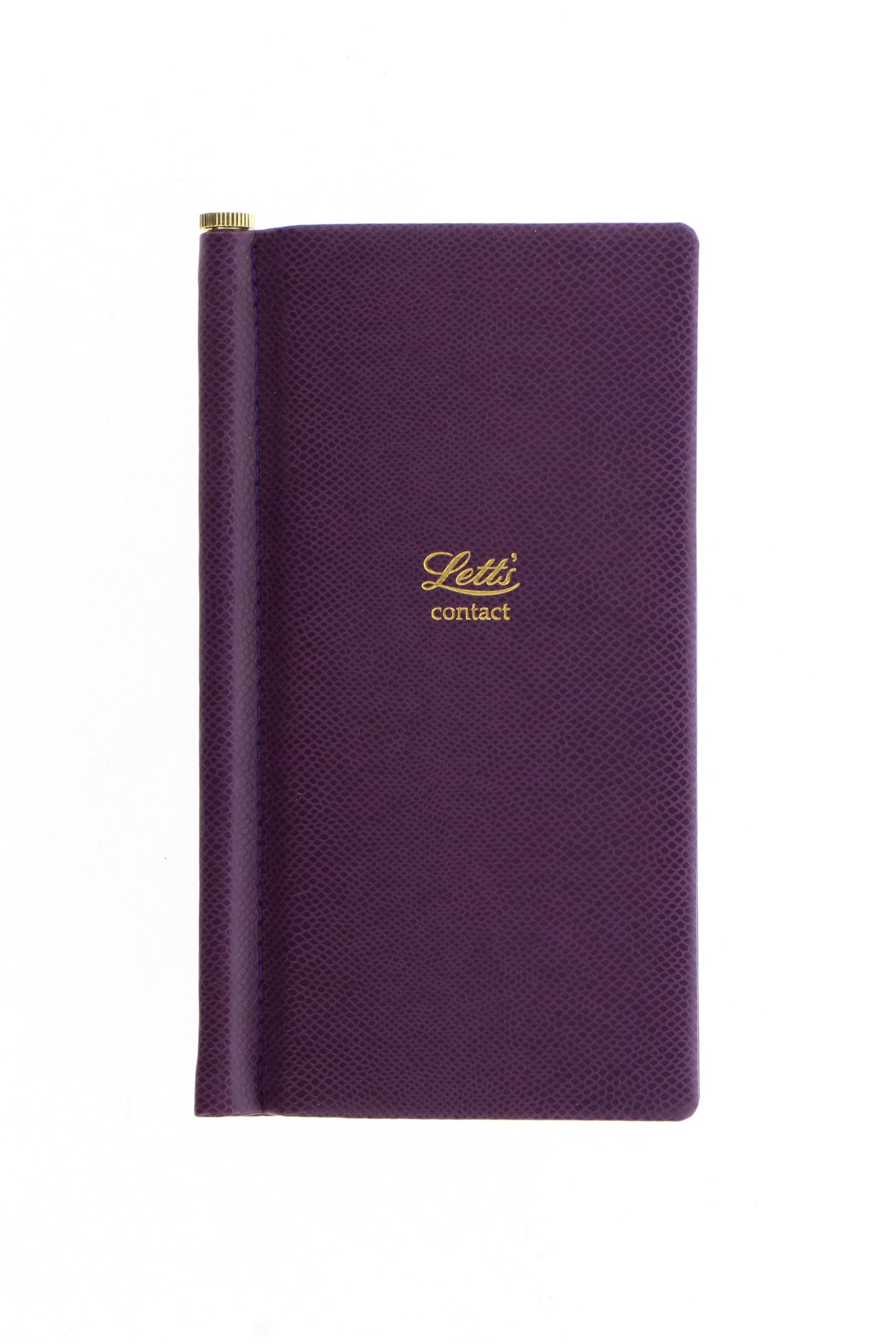 Letts of London Legacy Slim Pkt Address book Purple