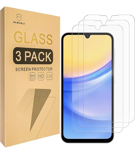 Mr.Shield 3 Pellicole In Vetro Temperato Per OPPO A40 4G / A3x / A3 5G – Durezza 9H, Anti Graffio, Senza Bolle, Trasparente - 3