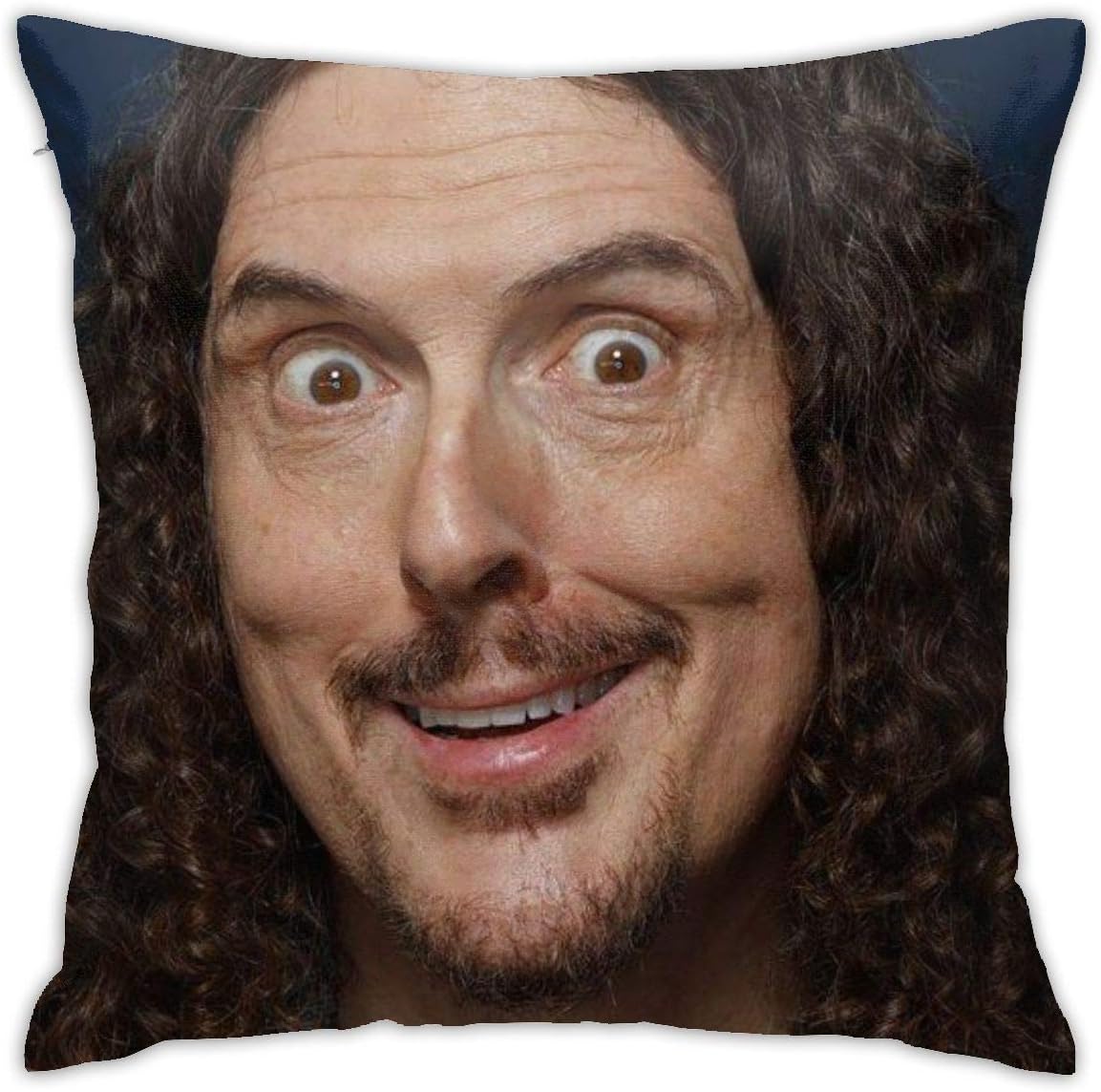 LIL IRON EGG Yankovic Pillowcase Multicoloured Generalduty Size 18 X 18 Inch / 45 X 45 cm Pillow Case