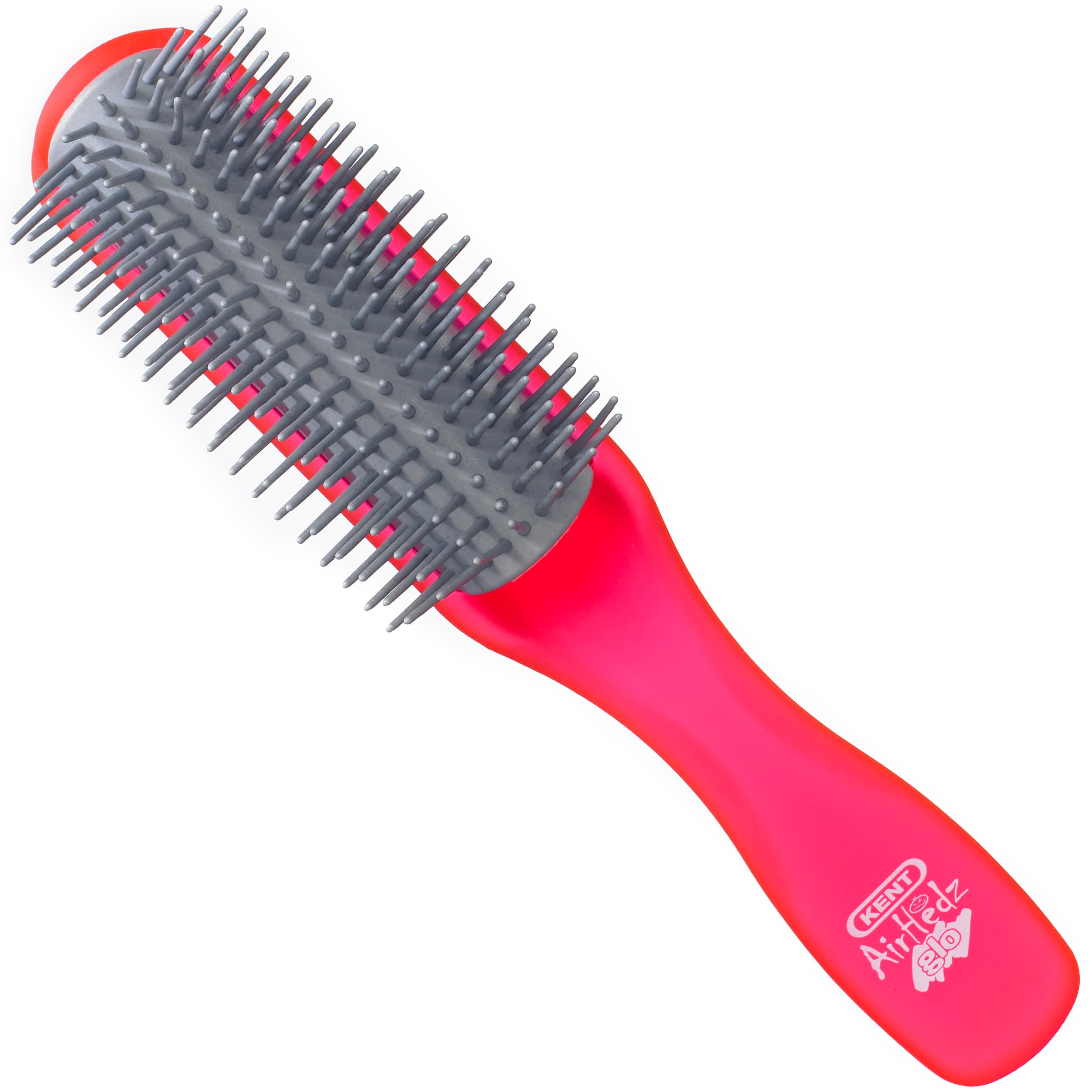 Kent AirHedz Glo Half Radial Brush Raspberry