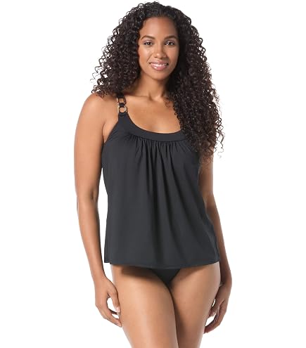 Amazon.com: COCO REEF Flourish Tankini Top - Ruffle Bra Sized