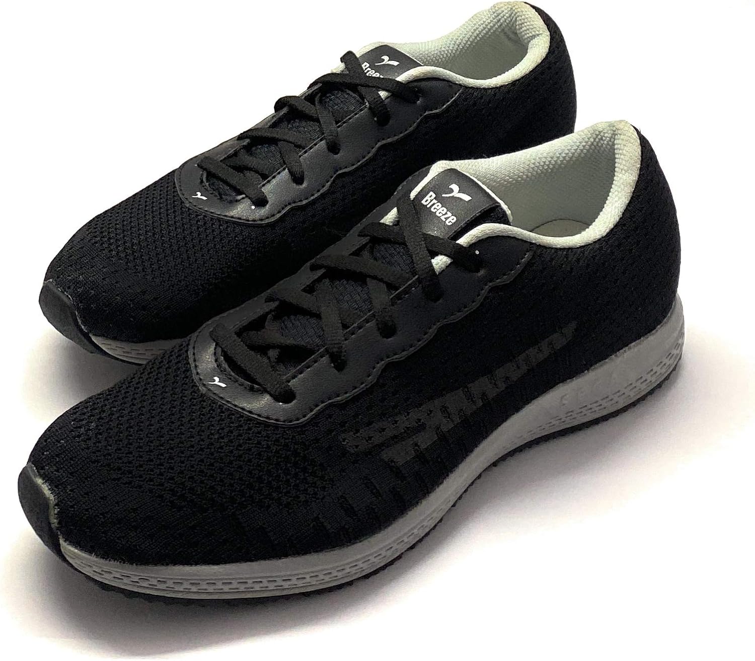 Buy SEGA Original Men's Black Breeze+ Sports Shoes at Amazon.in
