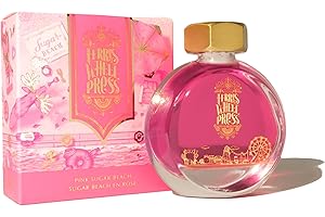 Ferris Wheel Press Fountain Pen Ink | Everyday Ink Collection | Hot Pink with Electric Blue Shimmer | 38ml