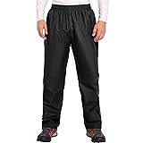 JAEZZIY Men's Rain Pants Waterproof Rain Over Pants