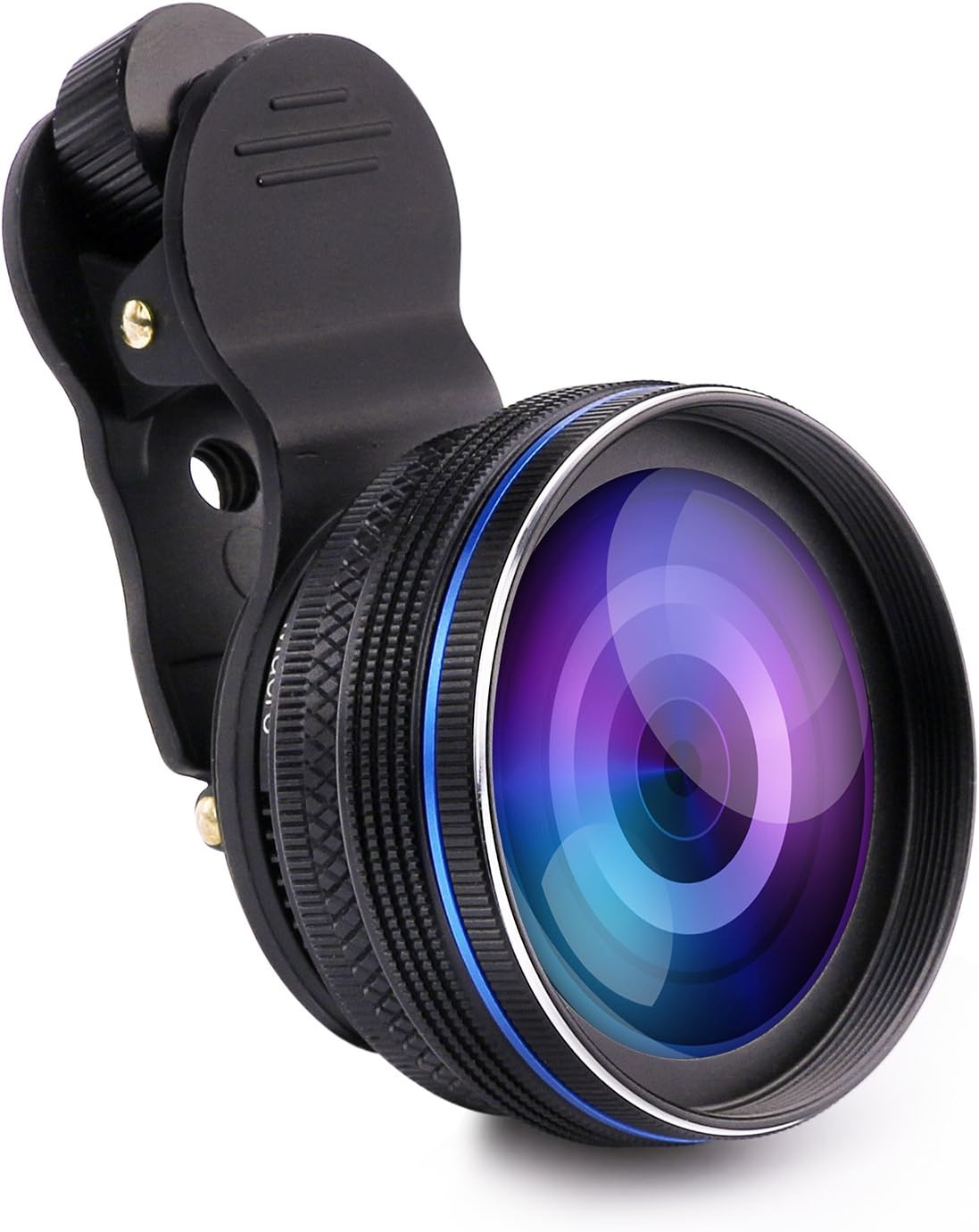 Phone Camera Lens, MOCALACA HD 0.45X Super Wide Angle Lens + 15X Macro Lens, Clip-On 2 in 1 Professional Cell Phone Camera Lens Kit for iPhone 8, 7, 6s / Samsung Galaxy, Android Smartphones