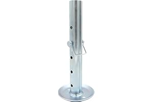 PeakTow PTJ0303 5000Lbs Capacity Trailer Jack Drop Leg Foot Pad