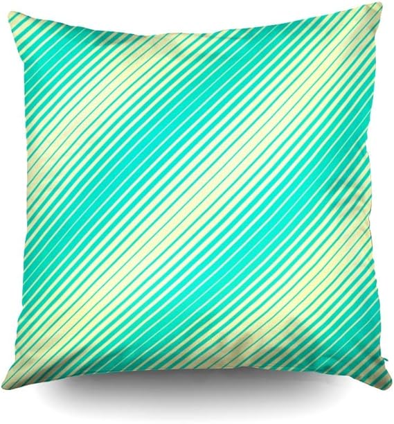 Kris.D de Tiro Cuadrado Cubiertas 18X18 Pulgadas Líneas diagonales