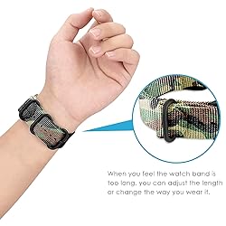 Lomet Nylon Bands 22mm Compatible with Samsung