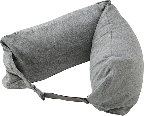 Amazon Co Jp 無印良品 フィットするネッククッション 杢グレー 約１６ ５ ６７ｃｍ ホーム キッチン