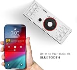 iTOMA Alarm Clock Radio Bluetooth Speaker FM Dual Alarm USB Charge view 4