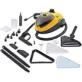 Wagner Spraytech 925e Elite Multipurpose Steam Cleaner, 20 Accessories | Elite steam cleaner includes 20 accessories for chemical-free whole home cleaning on hardwood, tile and other surfaces.