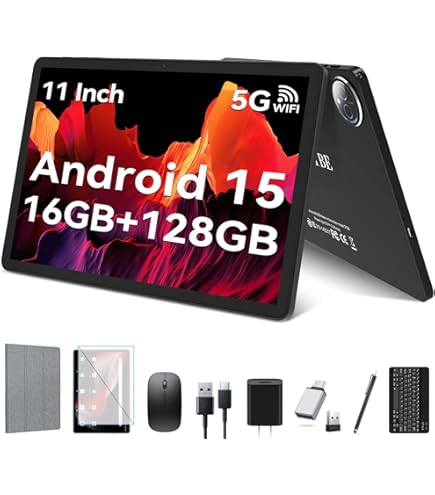 Amazon.com : 2026 Latest 11 inch Tablet, Android 14 Tablets with