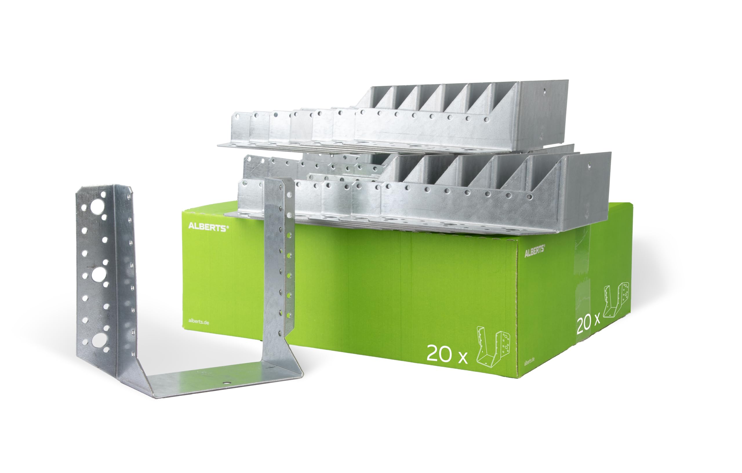 Joist Hanger Type A Manufacturer Pack 140 x 180 mm / 20 STK. Oberflaeche: sendzimirverzinkt