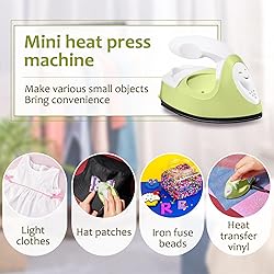 Honoson Mini Craft Iron Mini Heat Press Small Iron
