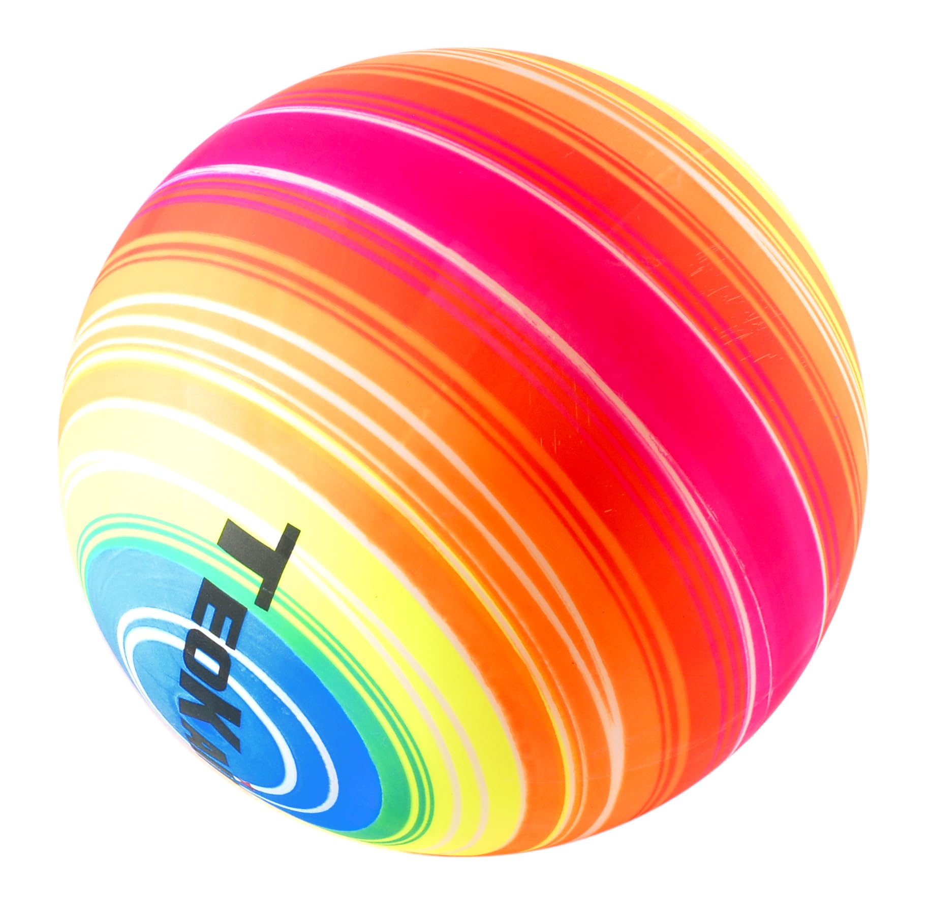 CUCUBA Rainbow Rainbow Rubber Water Volleyball Handball Water Polo Diameter 22 cm