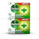 Dettol Anti Bacterial Original Soap 100g Twin Pack Dermatologically Tested