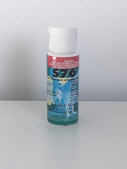 Fab Finches S76 30ml Air Sac Mite Bird Mites Red Mite Worms Wormer Lice In Water Treatment For All Birds Finches Budgies Canaries Poultry Amazon Co Uk Pet Supplies