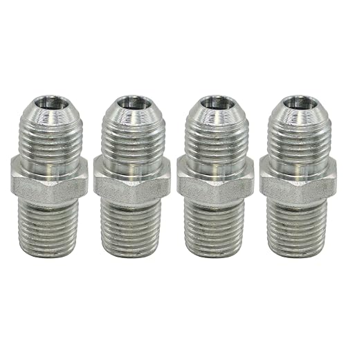 thumbnail interactive-video image 1 of 6AN Transmission Oil Cooler Line Kit - 70" Stainless Steel Braided PTFE Hoses W/ Adapters For GM, Ford, & More 1 of 14