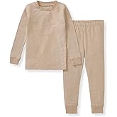 Burt's Bees Baby Honeysoft™ Pajamas – Organic Cotton & Lyocell Blend, Breathable, Buttery Soft, Snug Fit, Sizes 12M-12Y