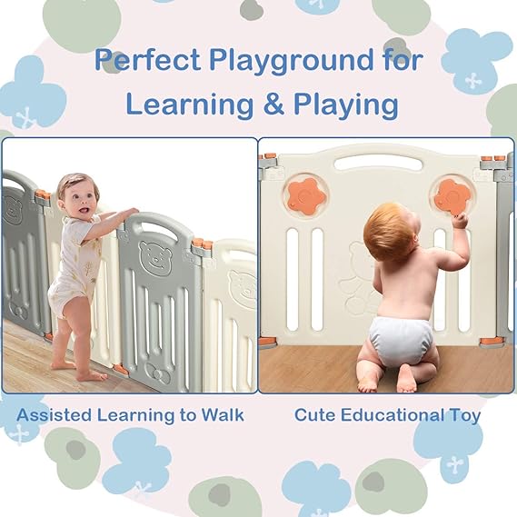 costzon baby playpen extra panels