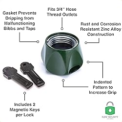 Flow Security Systems Faucet Lock II | Magnetic Key
