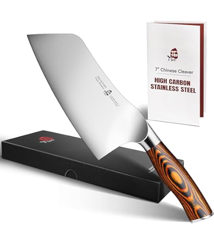 Amazon.com: ZHEN Japanese VG-10 3-Layer Forged Heavy-Duty Cleaver