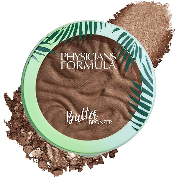 PHYSICIANS FORMULA MURUMURU BUTTER BRONZER, MOISTURIZING, NOURISHING MURUMURU BUTTER FOR SILKY GLOW, DERMATOLOGIST TESTED, HYPOALLERGENIC, VEGAN & CRUELTY-FREE – SCULPTING BRONZER