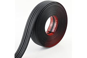 Trimold Multifunctional Molding Trim, Corner Guards & Caulk Strip & Floor Transition Strip, Apply in Table Edge Door Frame Wall Baseboard for Protection and Decoration, 16.4ft x 1.6in