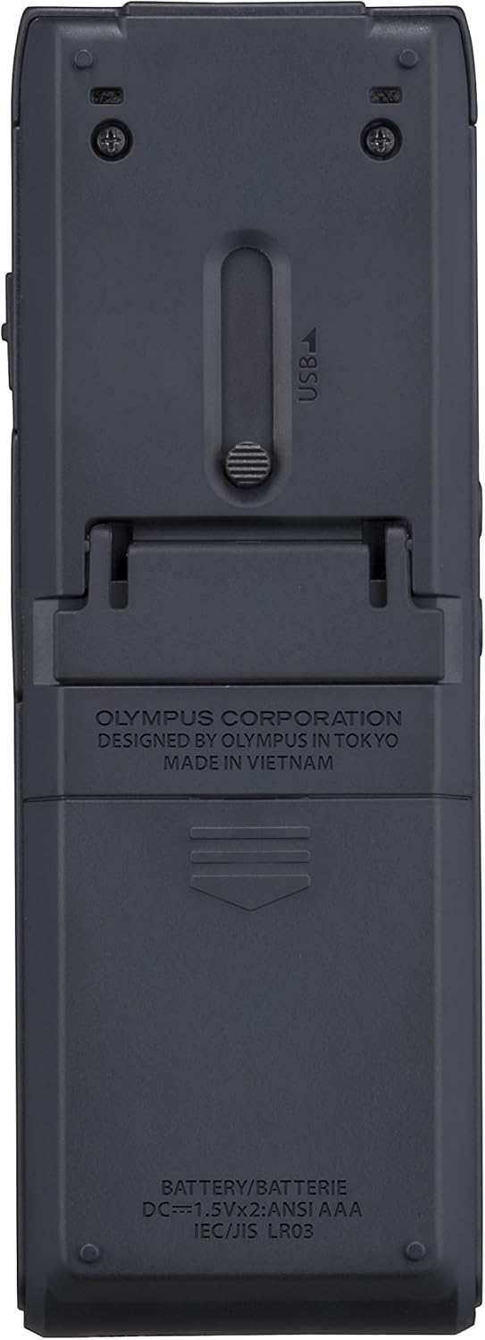 OM Digital Solutions Voice Recorder WS-852 with 4GB, Automatic Mic Adjustment, Simple Mode, SILVER (V415121SU000): Electronics