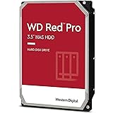 Western Digital 6TB WD Red Pro NAS Internal Hard Drive - 7200 RPM Class, SATA 6 Gb/s, CMR, 256 MB Cache, 3.5" - WD6003FFBX