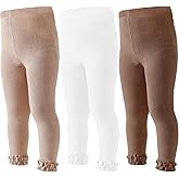 Mini angel Baby Leggings Toddler Footless Tights Girls Ruffle Leggings Kids Cotton Stockings Pants 1/2/3 Pack