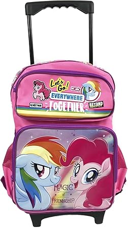 my little pony rolling backpack