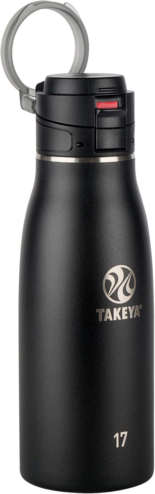 Amazon Com Takeya Traveler Insulated Travel Mug W Leak Proof Lid Onyx 17 Ounce Kitchen Dining