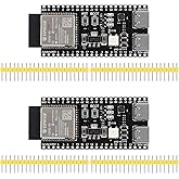 2PCS ESP32 ESP32-S3 Development Board Type-C WiFi+Bluetooth Internet of Things Dual Type-C Core Board ESP32-S3-DevKit C N8R2 