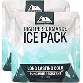 Titan Deep Freeze High Performance Ice Pack - (2 Pack) 250g - Long-Lasting, Puncture Resistant Cold Pack