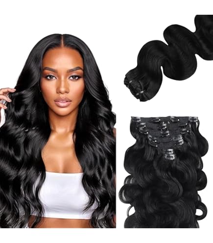 Amazon.com : Ms Fenda Afro Kinky Curly 4B 4C Clip In Hair