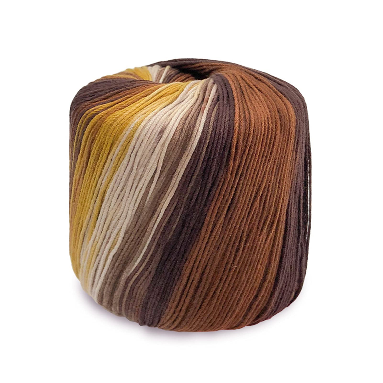 Cotton Crochet Yarn 50g 130m Soft 8 Ply Knitting Yarn Ball for Crochet, Knitting, Baby Clothes, Amigurumi, DIY Craft Yarn for Beginners and Craft Lovers — image 1