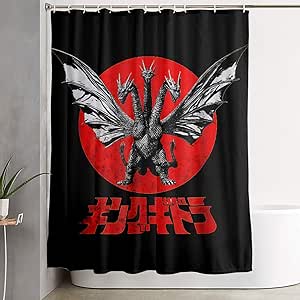 Amazon.com: N/D King Ghidorah Vs Godzilla Home Bath Decor ...