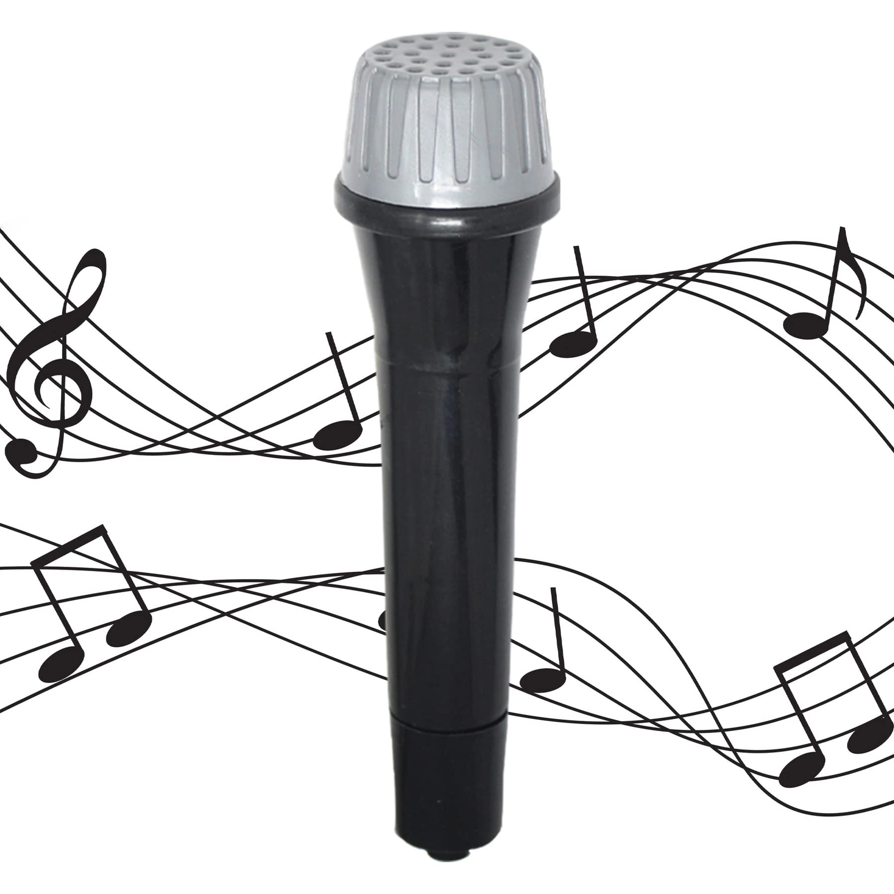 Fake Microphone Prop Costume 12 Toy Plastic Microphones Pretend play Microphone for Kids Toy Microphone for Cosplay, Rockstar, Popstar, Karaoke, Music Party, Sing Birthday, Dance Party, Party Favors