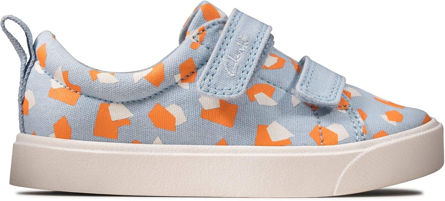 clarks canvas toddler shoes