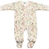 Magic Threadz Disney Clothes Baby Girls Quilted Footie Coveralls Winnie the Pooh, Bambi and Marie Printed Onesie (0/3M-6/9M)