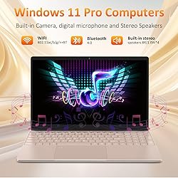 KurieTim 15.6" Laptop Computer - Quad-Core N95