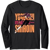 Bleach Yoruichi Shihoin Kanji Title Anime Long Sleeve T-Shirt