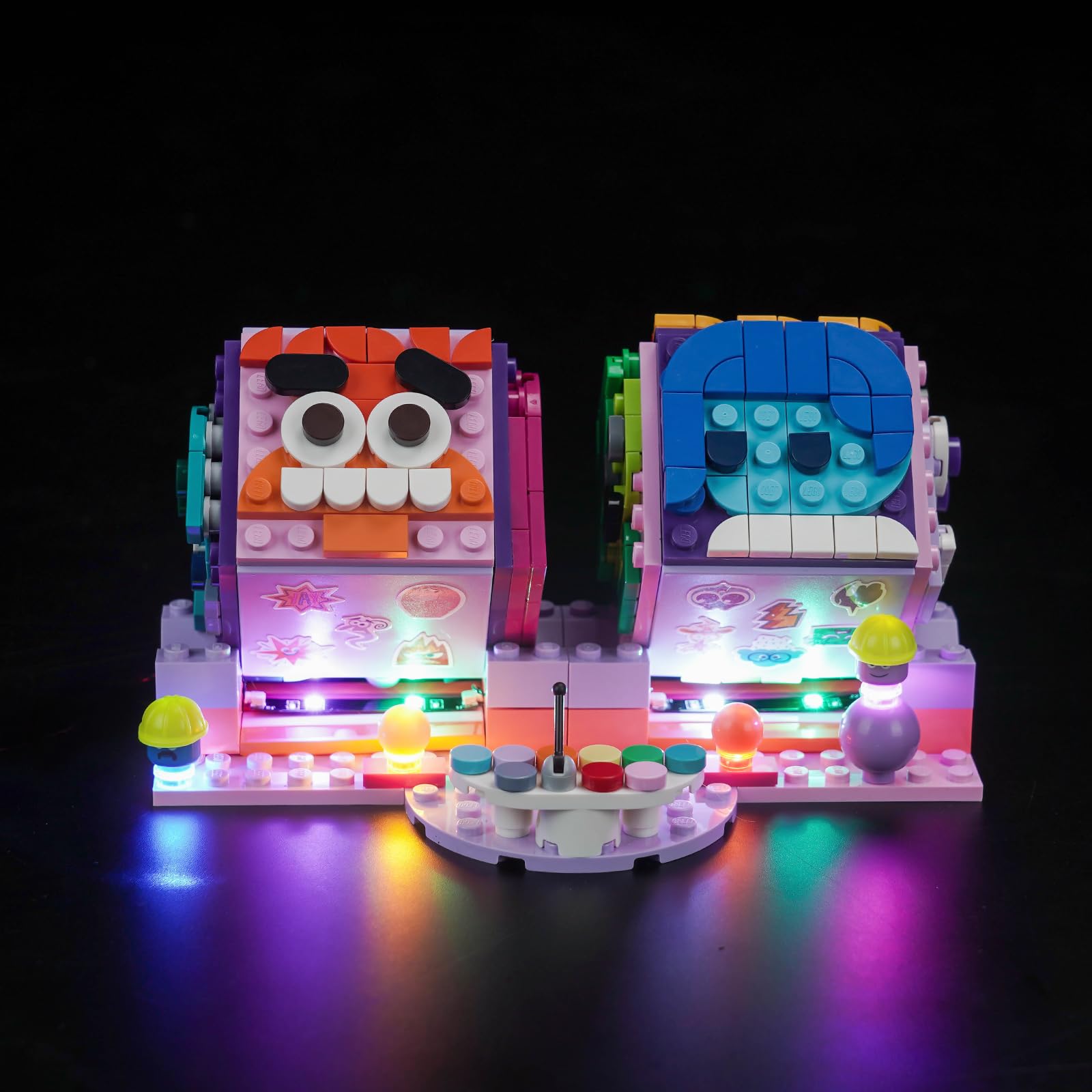 Led Light Set for Lego Inside Out 2 Mood Cubes 43248 (No Lego), Decoration Lighting Set for Creative Toys — image 1