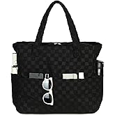 LEDAOU Large Beach Bag Women Waterproof Sandproof Zipper Beach Tote Pool Bag for Gym Grocery Travel with Wet Pocket | Waterproof, Sandproof, Zipper, Pool, Gym, Grocery