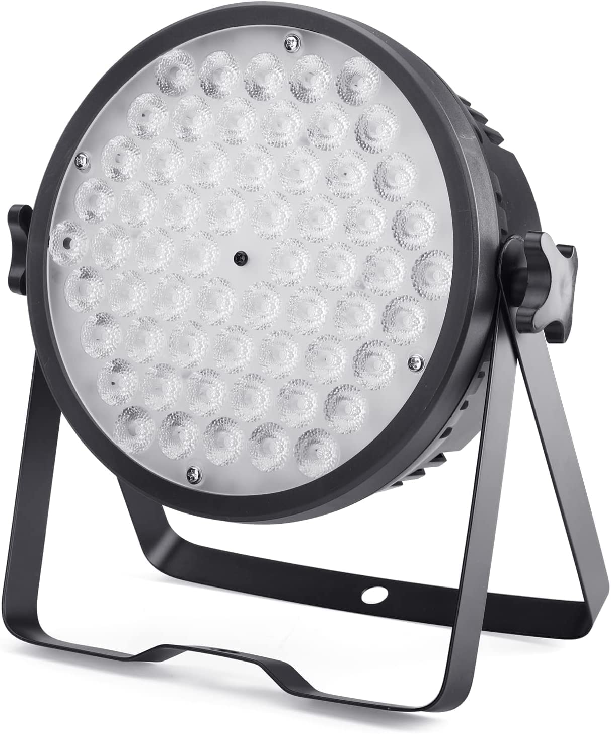 Photo 1 of BETOPPER Mini DJ Par Light, 60x3W RGB Par Can Wash Lights Slim LED Stage Lighting Super Bright DMX 512 for Bar, Party, Wedding, Disco, Club, Shows, Recording Studio etc