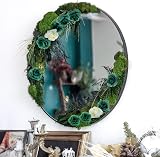 Kesote 50 Pcs Green Artificial Rose Heads 4cm Real Touch Party Decor view 7