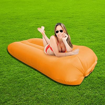 Inflatable Sofa The Official Pouch Couch Inflatable Bean Bag Couch