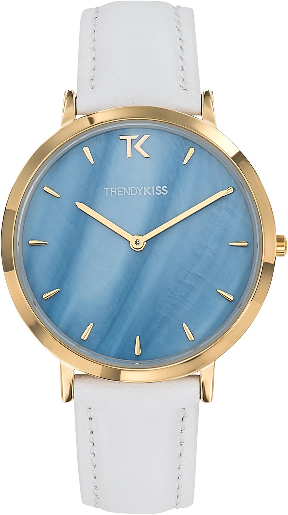 Trendy Kiss Women's Analogue Quartz Watch with Leather Strap TG10089-05W