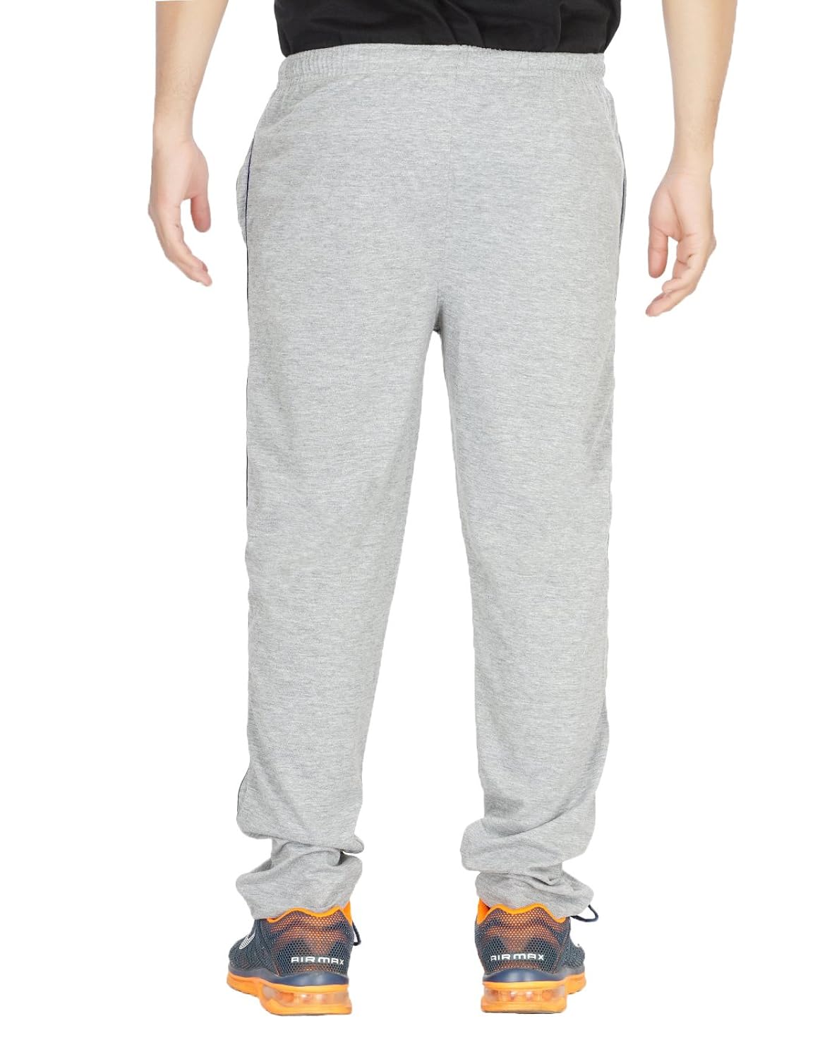yo republic mens cotton track pant combo offer (pack of 2)